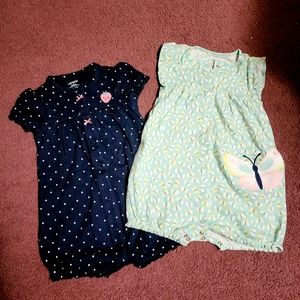 18-24 Month Toddler Girl Rompers